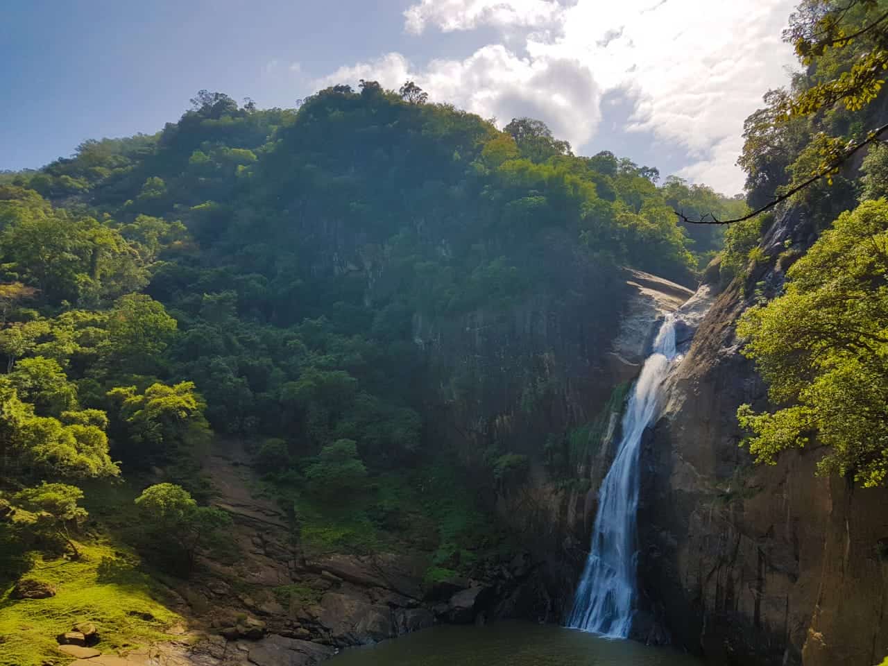 водопады на шри ланке